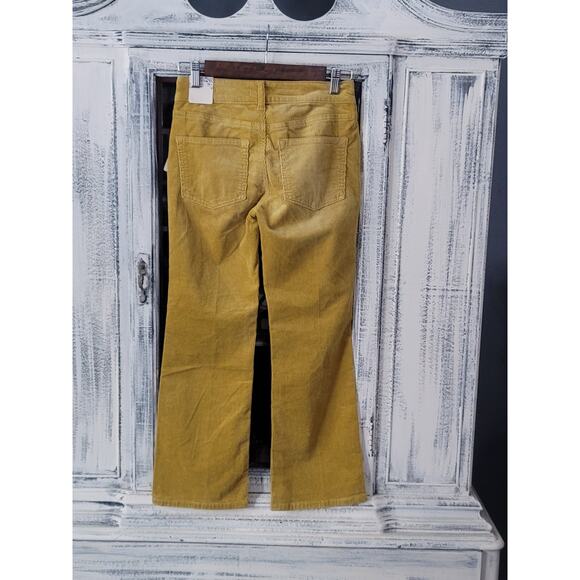 The Yaya Mid-Rise Crop Flare Corduroy Jeans - New 24P (Petite) - Picture 8 of 8